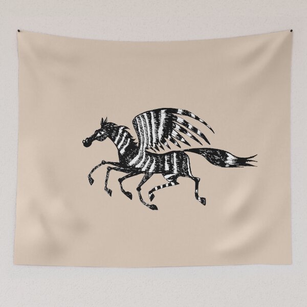 Item preview, winged horse with six legs designed and sold by duxpavlic.