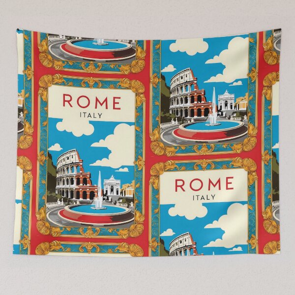 Item preview, Rome Italy Vintage Travel Tourism  designed and sold by TravelersGems.