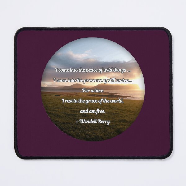 Item preview, Inspirational Calming Nature Quote - Orkney Islands Sunset Behind Hills of Hoy designed and sold by Orkneyology.