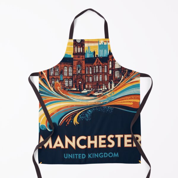 Item preview, Manchester United Kingdom Vintage Travel Tourism designed and sold by TravelersGems.