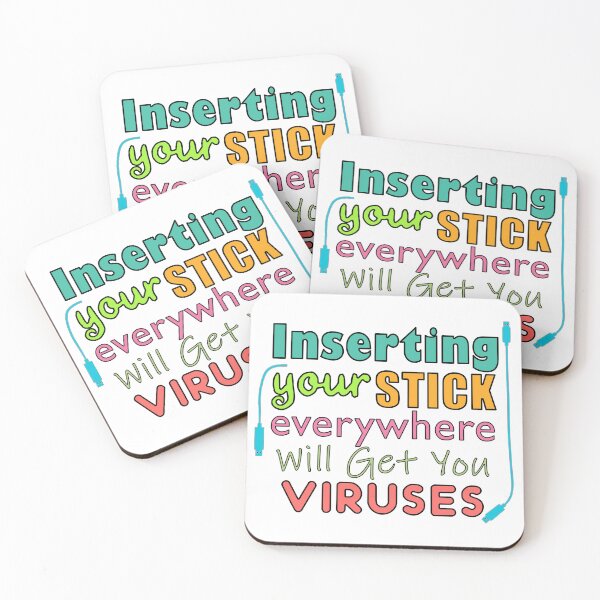 Item preview, Inserting Your Stick - Safe Internet Use designed and sold by ThreeftlyPicks.