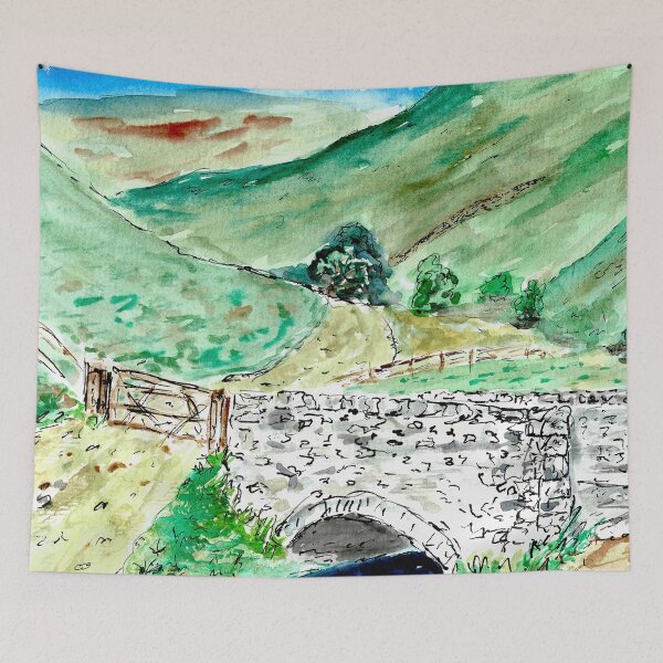 Item preview, Edale Derbyshire, England start of the pennine Way designed and sold by iancoppack.