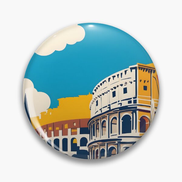Item preview, Rome Italy Vintage Travel Tourism  designed and sold by TravelersGems.