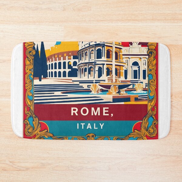 Item preview, Rome Italy Vintage Travel Tourism  designed and sold by TravelersGems.