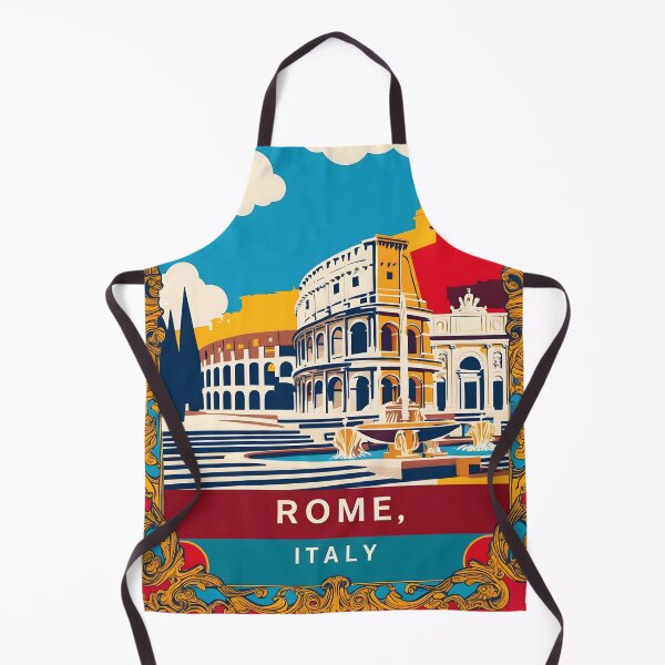 Item preview, Rome Italy Vintage Travel Tourism designed and sold by TravelersGems.