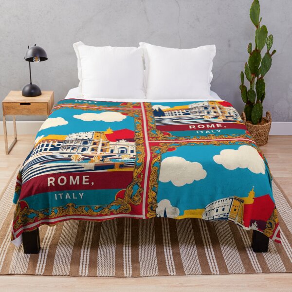 Item preview, Rome Italy Vintage Travel Tourism  designed and sold by TravelersGems.