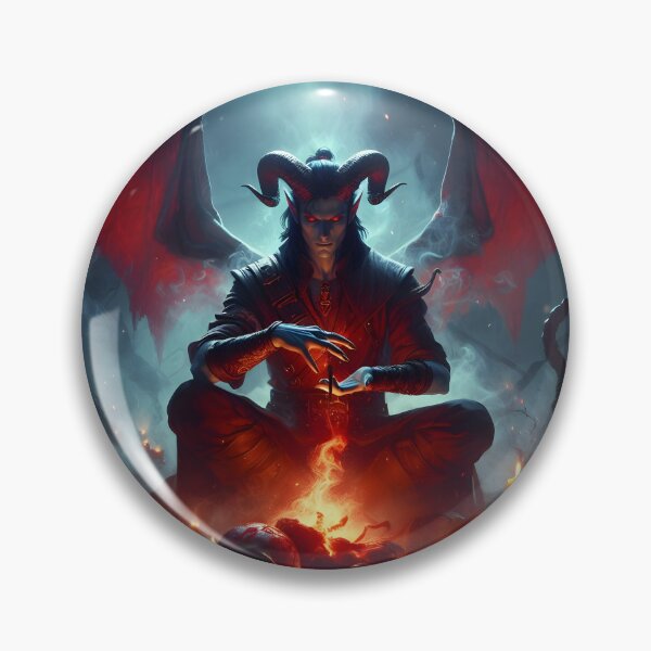 Item preview, Tiefling Sorcerer designed and sold by GalleryBrisArt.