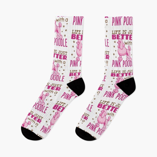 Item preview, Life Is Just Better with a Pink Poodle designed and sold by jaygo.