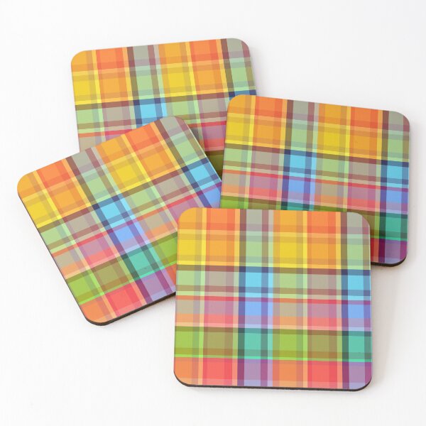 Item preview, Ribbon Candy Pop Art Plaid Rainbow 5748 designed and sold by Art in My Loft.
