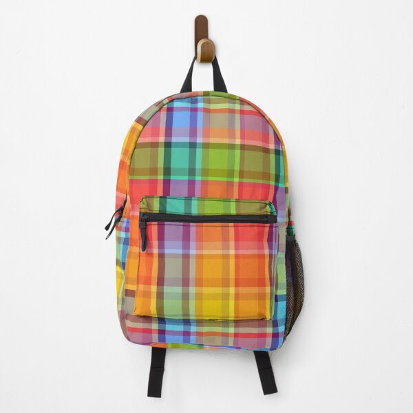 Item preview, Ribbon Candy Pop Art Plaid Rainbow 5748 designed and sold by Art in My Loft.