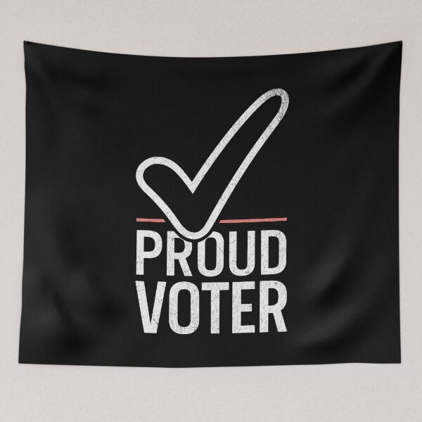 Item preview, Proud Voter Checkmark Graphic designed and sold by Taans-Creation.