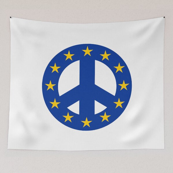 Item preview, European Union Peace Symbol designed and sold by wickedcartoons.