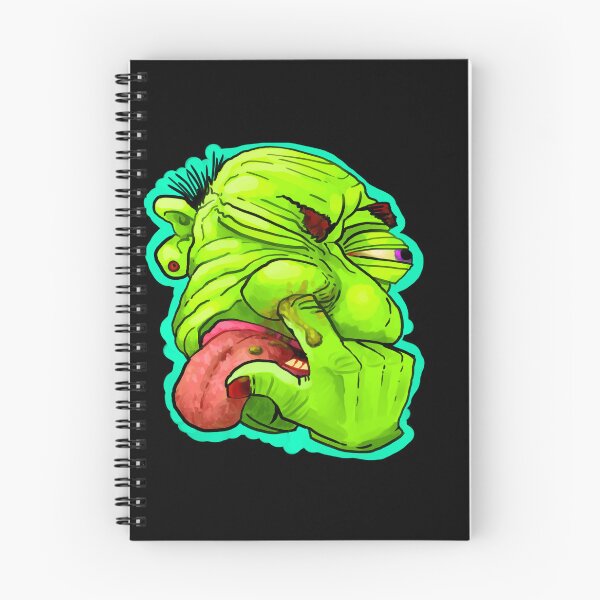 Item preview, Green snot face design designed and sold by JohnGus.