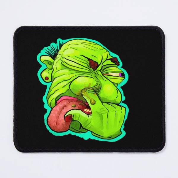 Item preview, Green snot face design designed and sold by JohnGus.