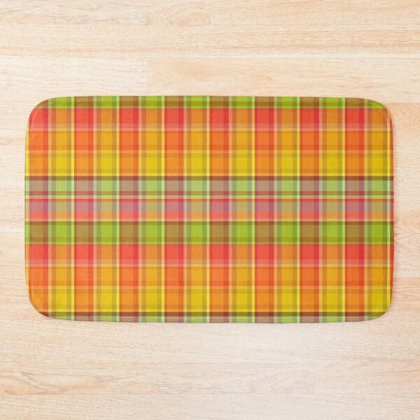 Item preview, Ribbon Candy Pop Art Plaid Yellow Green Red Orange 5748 designed and sold by Art in My Loft.