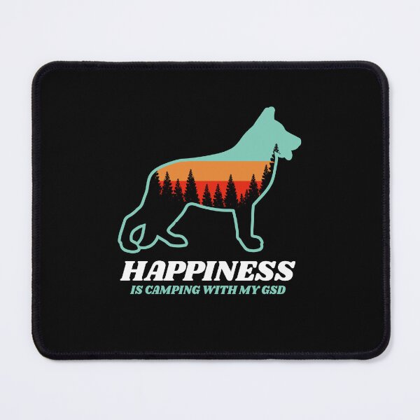 Item preview, Happiness Is Camping With My German Shepherd Gift designed and sold by Guarddogdrive.