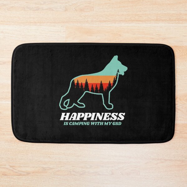 Item preview, Happiness Is Camping With My German Shepherd Gift designed and sold by Guarddogdrive.