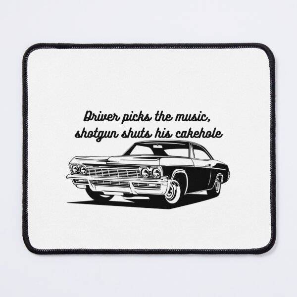 Item preview, Driver picks the music, shotgun shuts his cakehole designed and sold by vorszi.