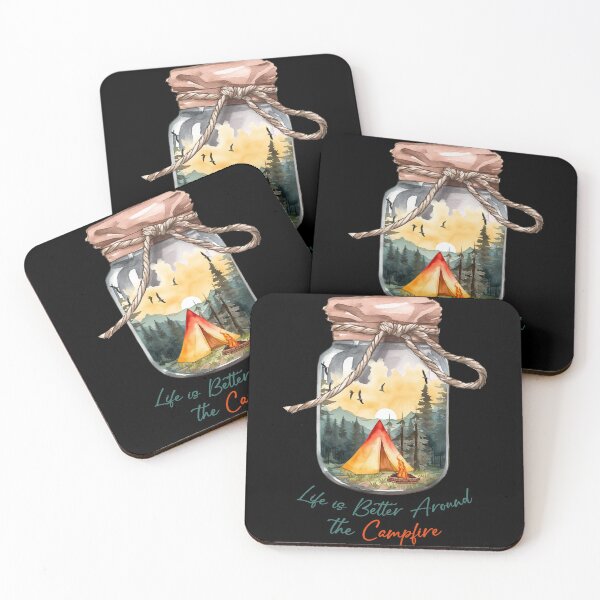 Item preview, Life is Better Around the Campfire designed and sold by UniqVibe.