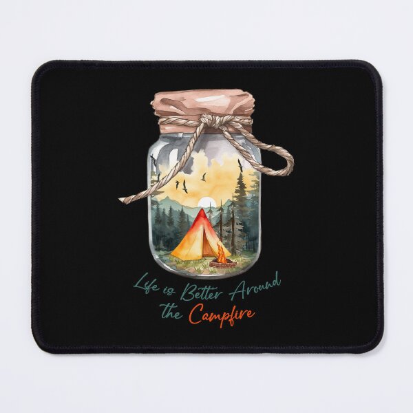 Item preview, Life is Better Around the Campfire designed and sold by UniqVibe.