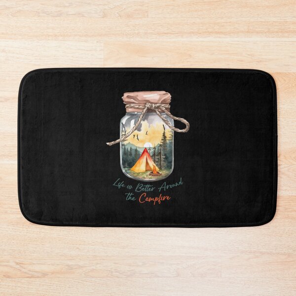 Item preview, Life is Better Around the Campfire designed and sold by UniqVibe.
