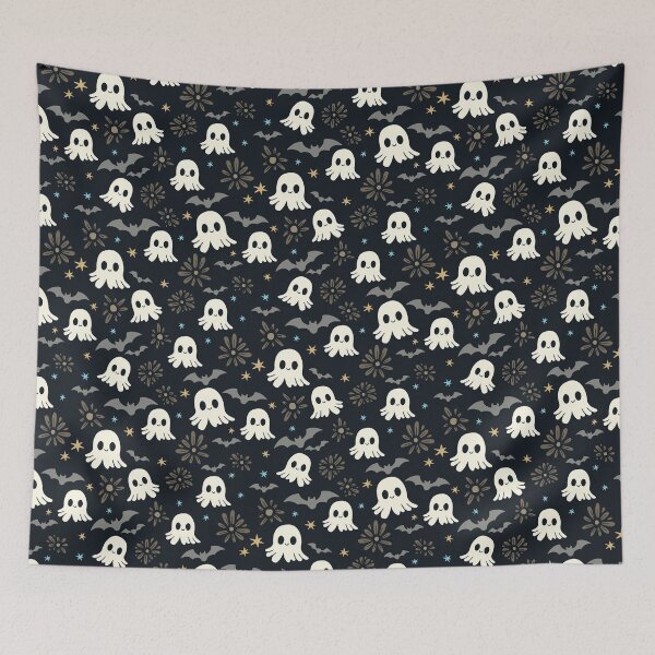 Item preview, Preppy Halloween | Friendly ghosts & modern horror fun designed and sold by colorofmagic.