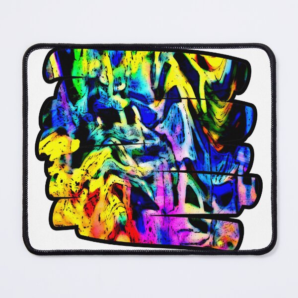 Item preview, Brightly colored brushstrokes designed and sold by AnnabellaRh.