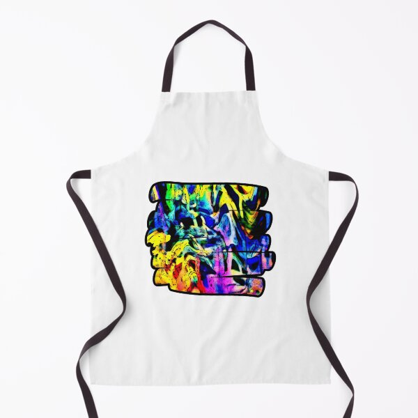Item preview, Brightly colored brushstrokes designed and sold by AnnabellaRh.