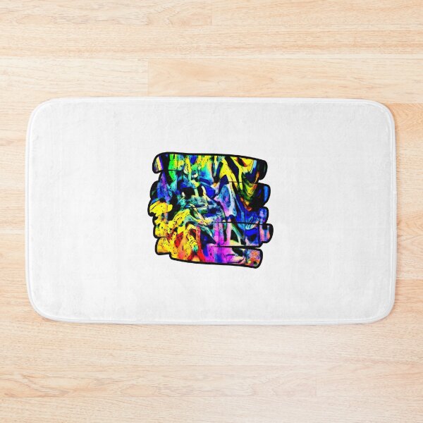 Item preview, Brightly colored brushstrokes designed and sold by AnnabellaRh.