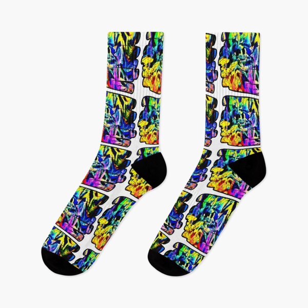 Item preview, Brightly colored brushstrokes designed and sold by AnnabellaRh.