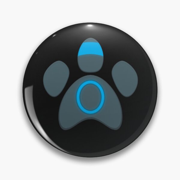 Item preview, Shiny Umbreon Pawprint designed and sold by galaxydaydreams.