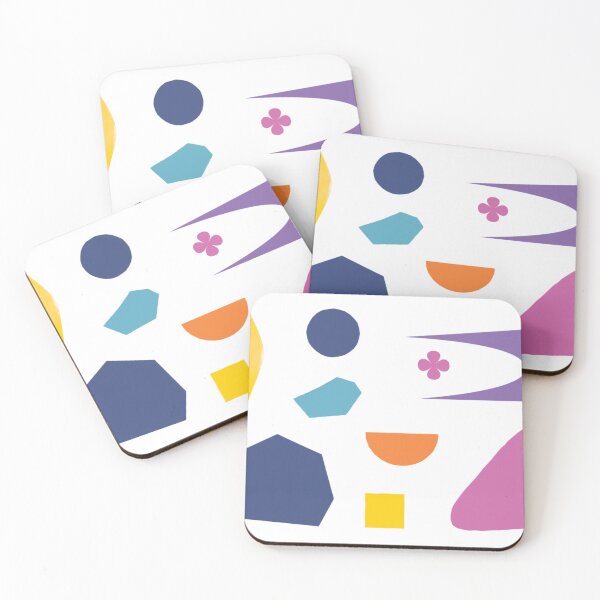 Item preview, Colorful basic irregular shapes  designed and sold by ArhaanFashions.