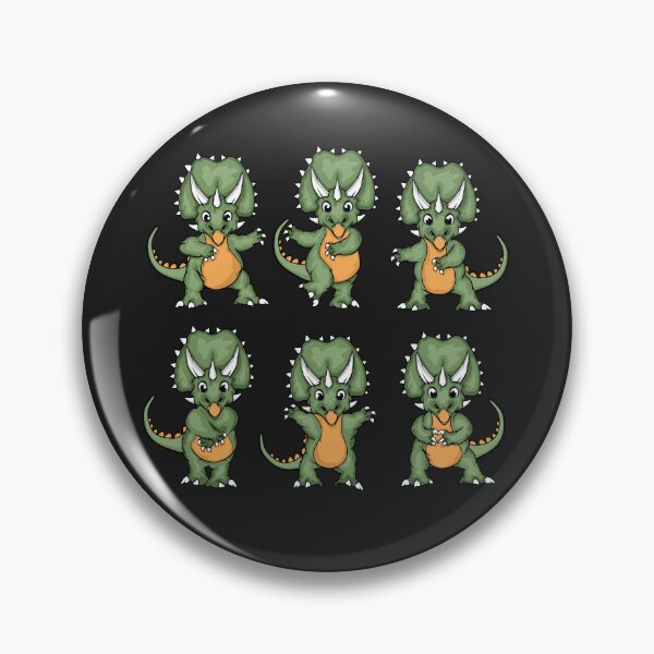 Item preview, Funny Triceratops Lover Kids Dinosaur Dancing Triceratops designed and sold by DSWShirts.