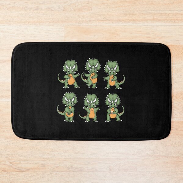 Item preview, Funny Triceratops Lover Kids Dinosaur Dancing Triceratops designed and sold by DSWShirts.