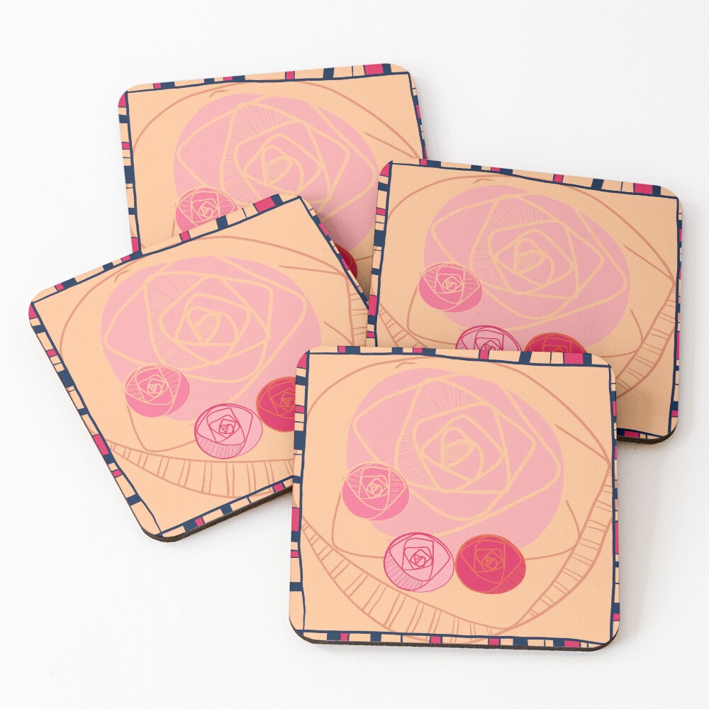 Item preview, Coasters (Set of 4) designed and sold by MinnietheCat.