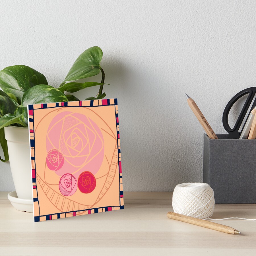 Item preview, Art Board Print designed and sold by MinnietheCat.