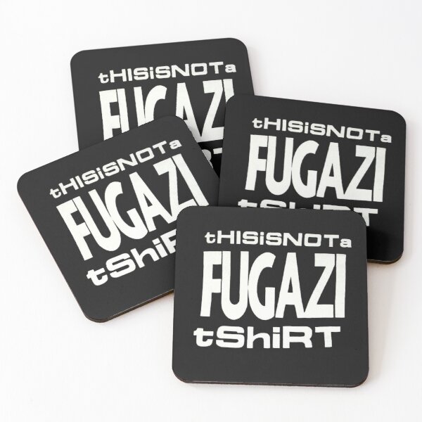Item preview, this is not a fugazi tshirt black designed and sold by bumbumbum17.