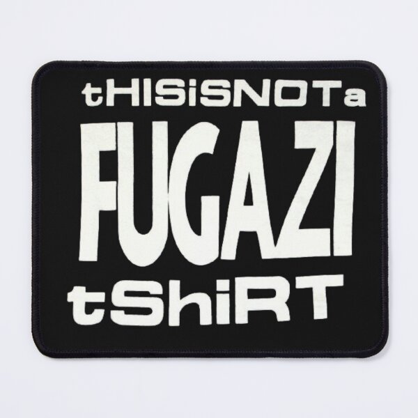 Item preview, this is not a fugazi tshirt black designed and sold by bumbumbum17.