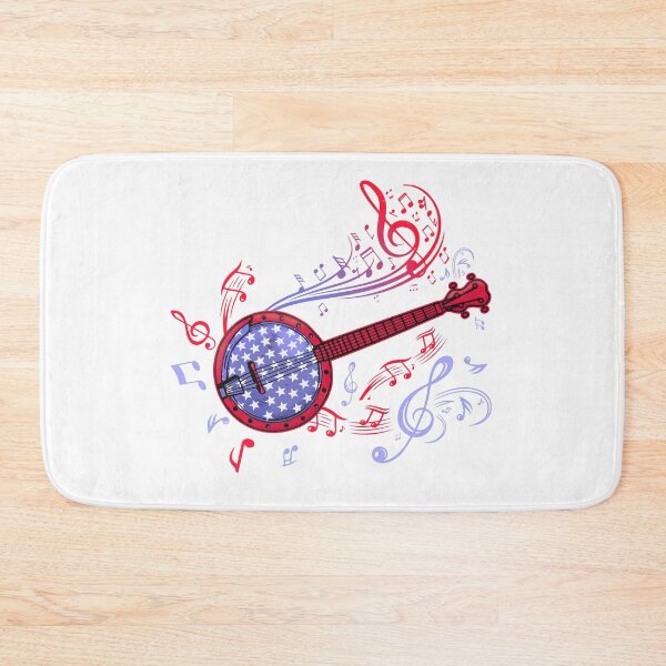 Item preview, Banjo Player Men 4th Of July Country Music USA Banjo designed and sold by DSWShirts.