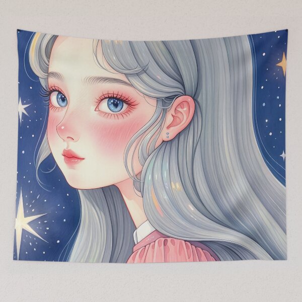 Item preview, Girl portrait designed and sold by EasternArtistic.