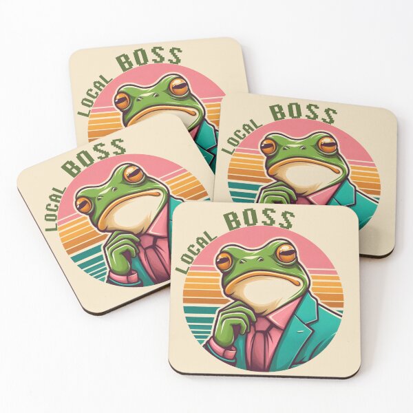 Item preview, Local Boss (retro) designed and sold by Bubble-Boris.