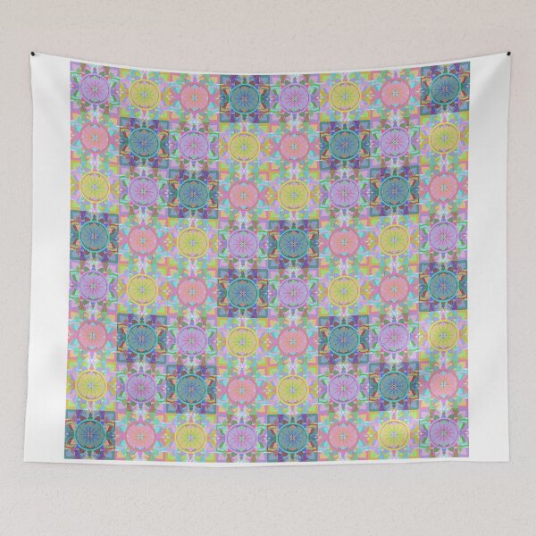 Item preview, Bohemian Circle Pattern in Yellow designed and sold by jshuphotography.