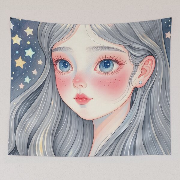 Item preview, Girl portrait designed and sold by EasternArtistic.