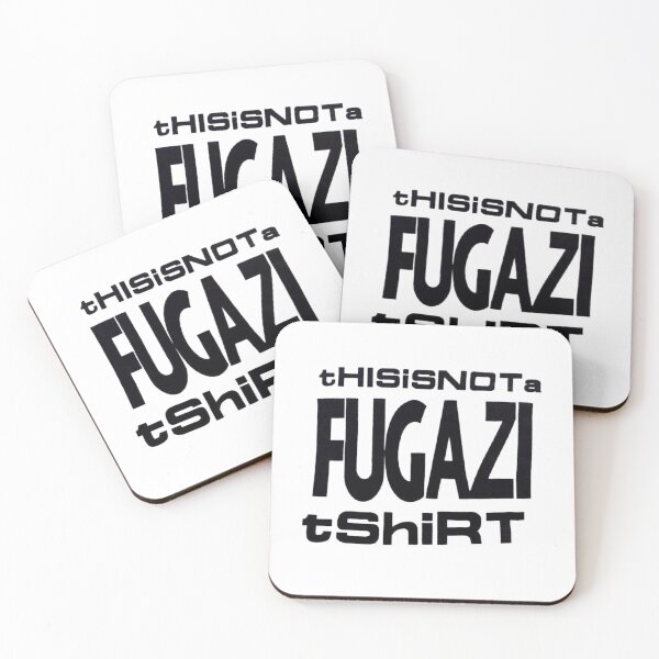 Item preview, this is not a fugazi tshirt white designed and sold by bumbumbum17.