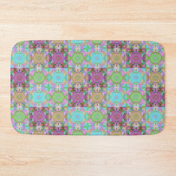 Item preview, Bohemian Circle Pattern in Blue designed and sold by jshuphotography.