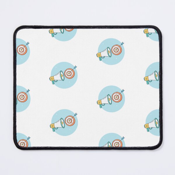 Item preview, Megaphone with target icon doodle designed and sold by rasagamastore.