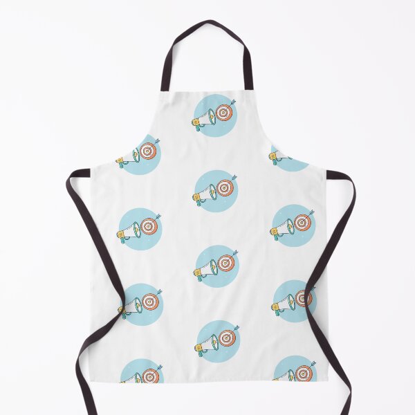 Item preview, Megaphone with target icon doodle designed and sold by rasagamastore.