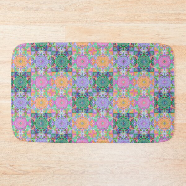 Item preview, Bohemian Circle Pattern in Orange designed and sold by jshuphotography.