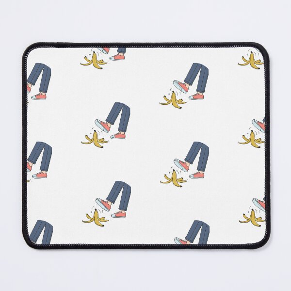 Item preview, a foot slipping on a banana peel designed and sold by rasagamastore.