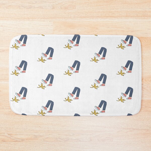 Item preview, a foot slipping on a banana peel designed and sold by rasagamastore.